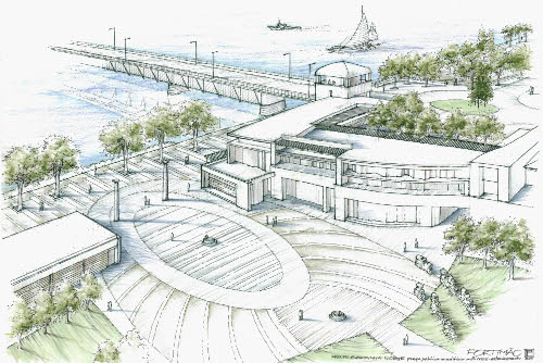 Praça a Norte da Ponte Sul Informação