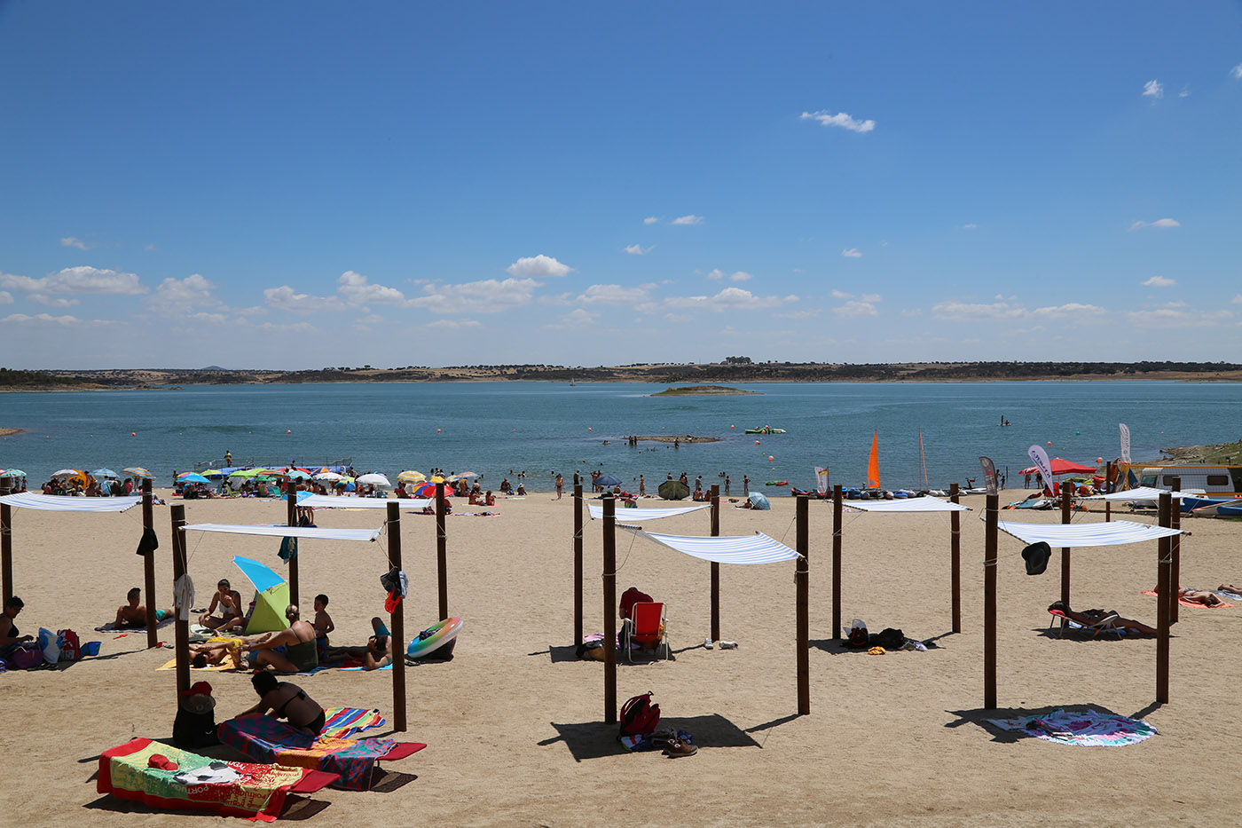 Sul Informação - Praia fluvial de Monsaraz recebe iniciativa SUPerar para mostrar que o desporto é para todos