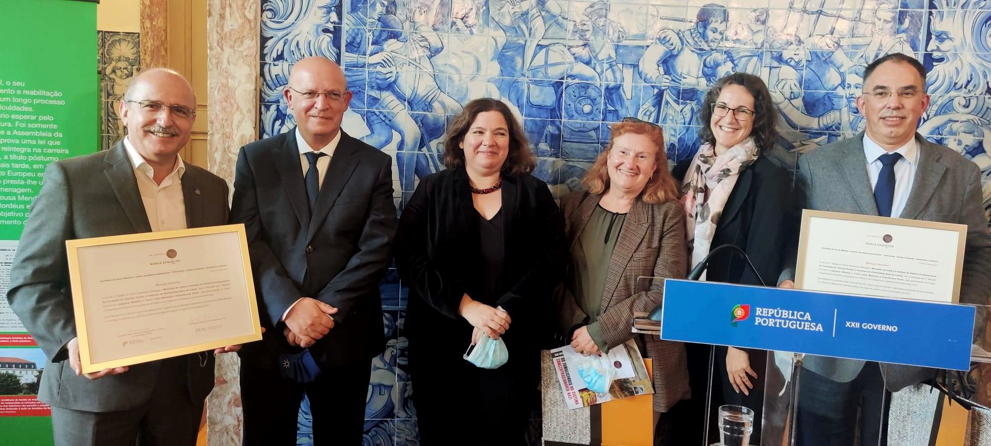 Sul Informação - Loulé vence menção honrosa no prémio Aristides de Sousa Mendes com trabalho sobre nazismo