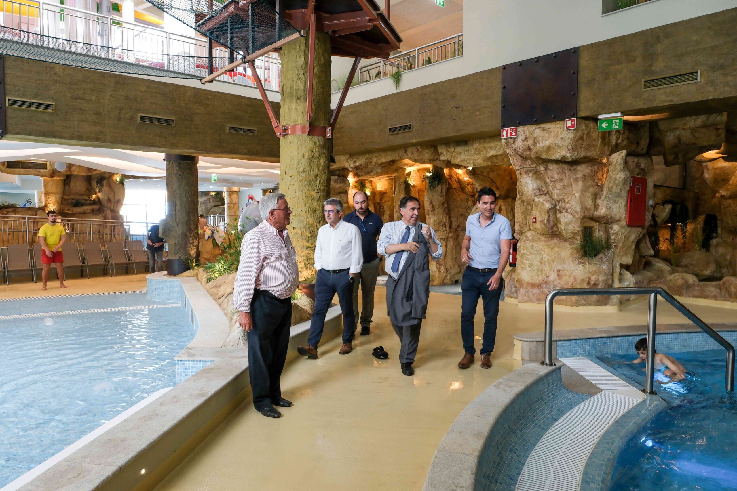 Sul Informação - José Apolinário visitou Aquashow Indoor Park