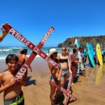 Sul Informação - Manif anti petróleo aproveita vinda de McNamara à Praia do Amado