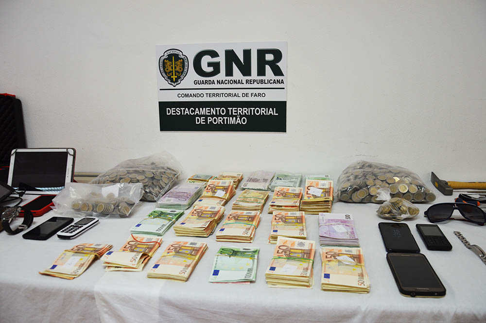Sul Informação - Quadrilha de assaltantes de Leste apanhada na fronteira quando tentava fugir com 150 mil euros