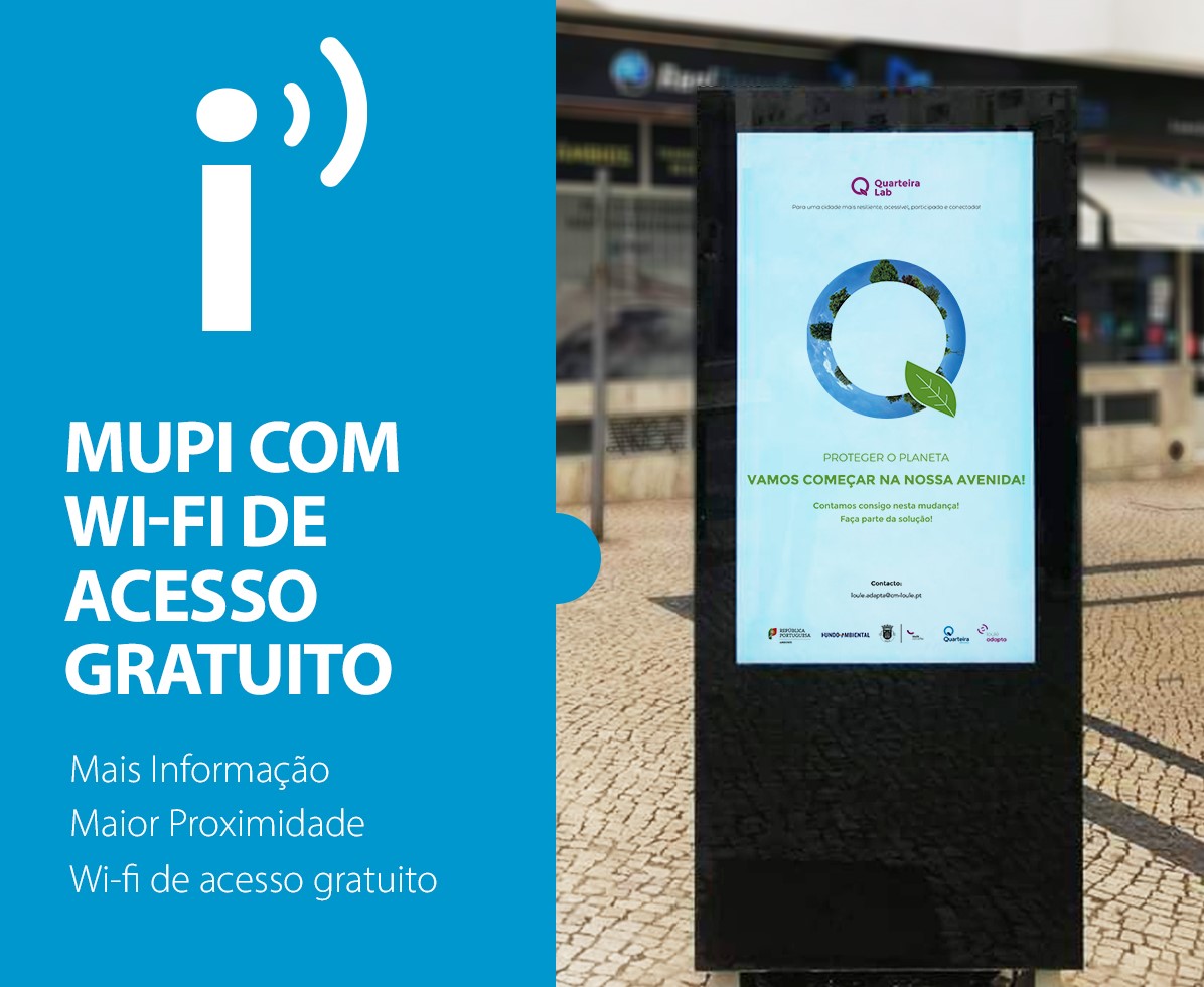 Sul Informação - Quarteira tem novos mupis que dão acesso à Internet