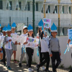 Sul Informação - Alunos de Quarteira marcham pela cidade para mostrar que «a água é vida»