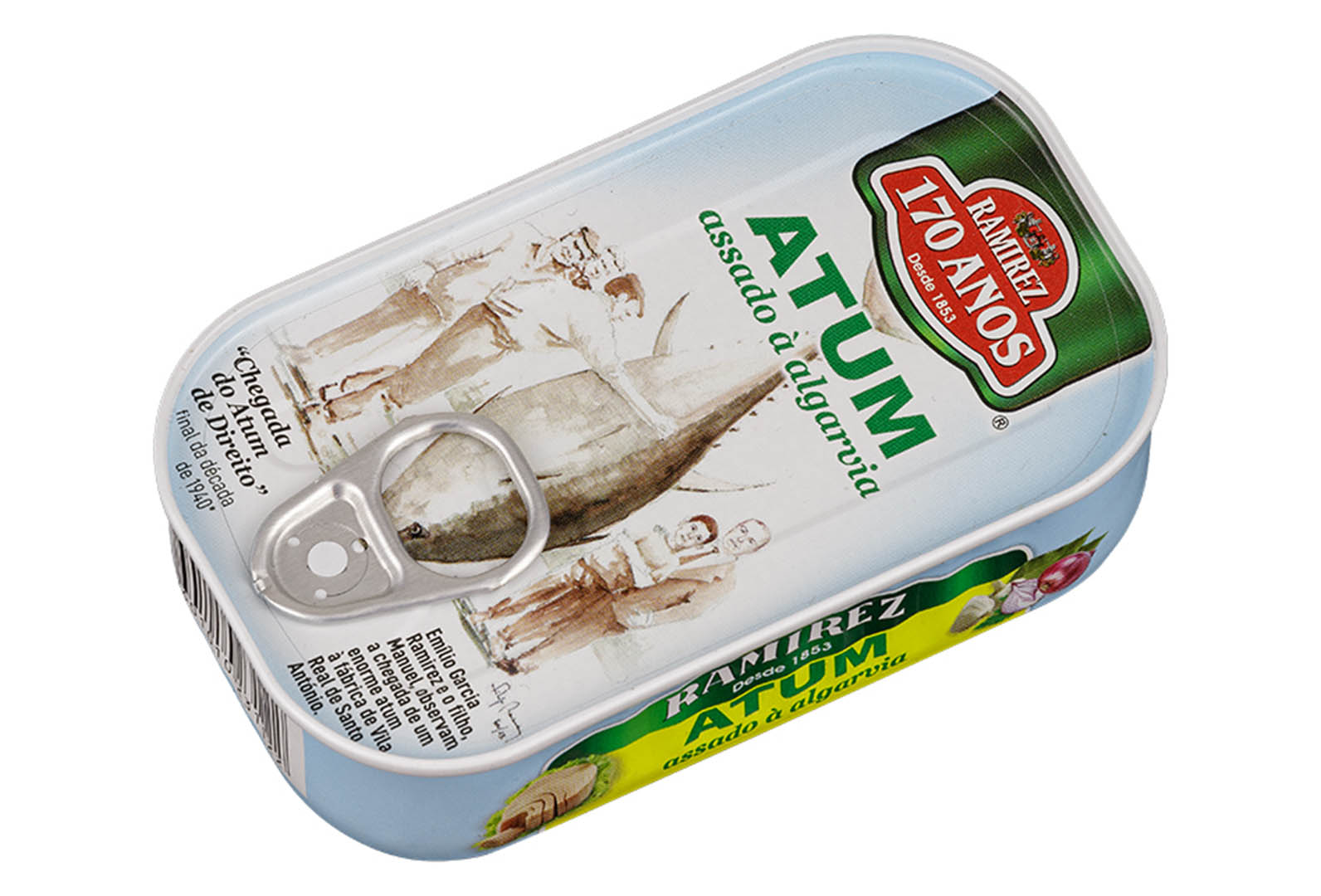 Sul Informação - Ramirez homenageia Manuel Guerreiro Ramirez em nova lata de Atum Assado à Algarvia
