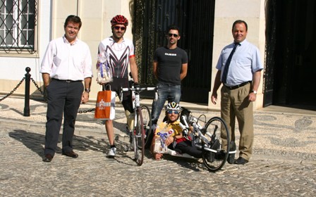 Sul Informação - Atletas de ciclismo adaptado atravessam meio país para promover a modalidade