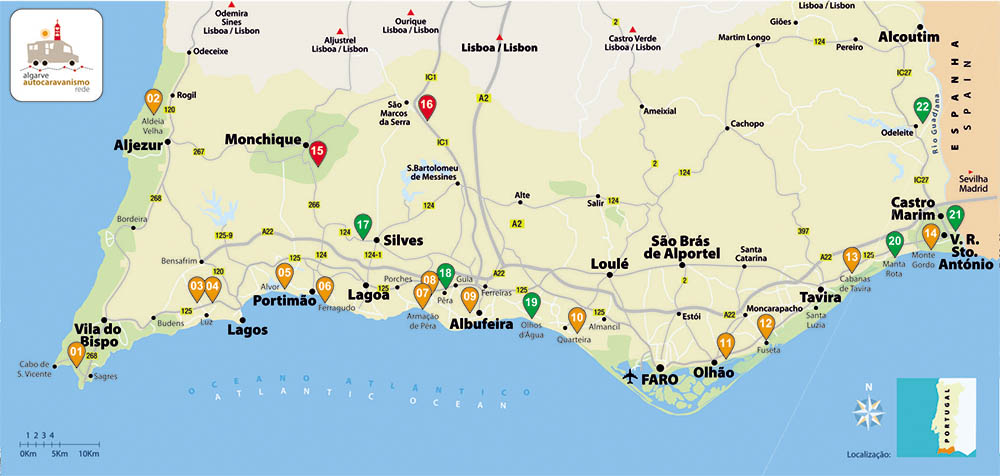 Sul Informação - Já nasceu a Rede de Acolhimento ao Autocaravanismo na Região do Algarve  (com infografia)