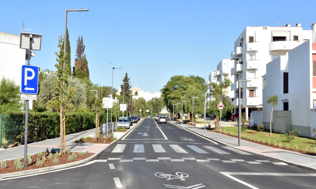 Sul Informação - Vilamoura: Rua do Sol já foi requalificada e os ciclistas não foram esquecidos