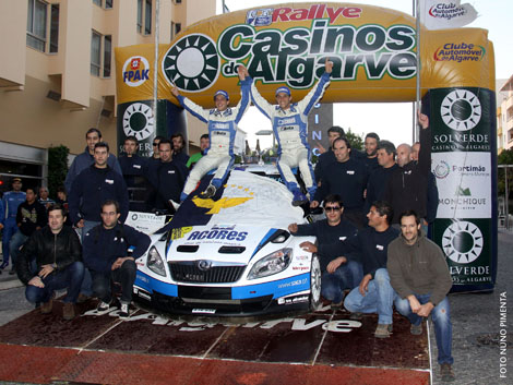 Sul Informação - Ricardo Moura vence Rallye Casinos do Algarve e sagra-se campeão nacional