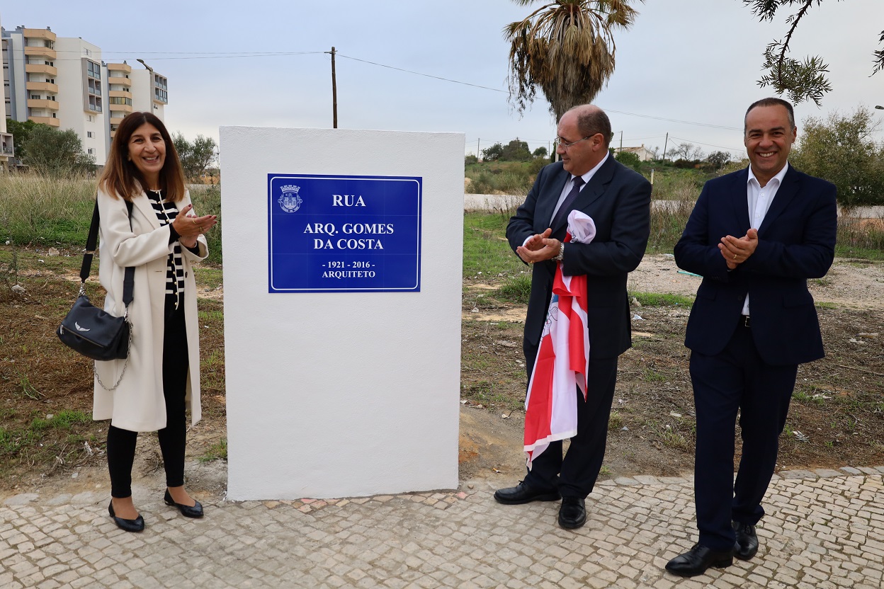 Sul Informação - Arquiteto Gomes da Costa homenageado com nome de rua em Faro