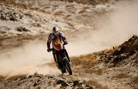 Sul Informação - Ruben Faria em 4º já espreita o pódio do Dakar2013