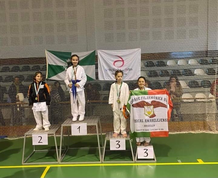 Sul Informação - Atletas amarelejenses vão ao pódio em prova de Karate