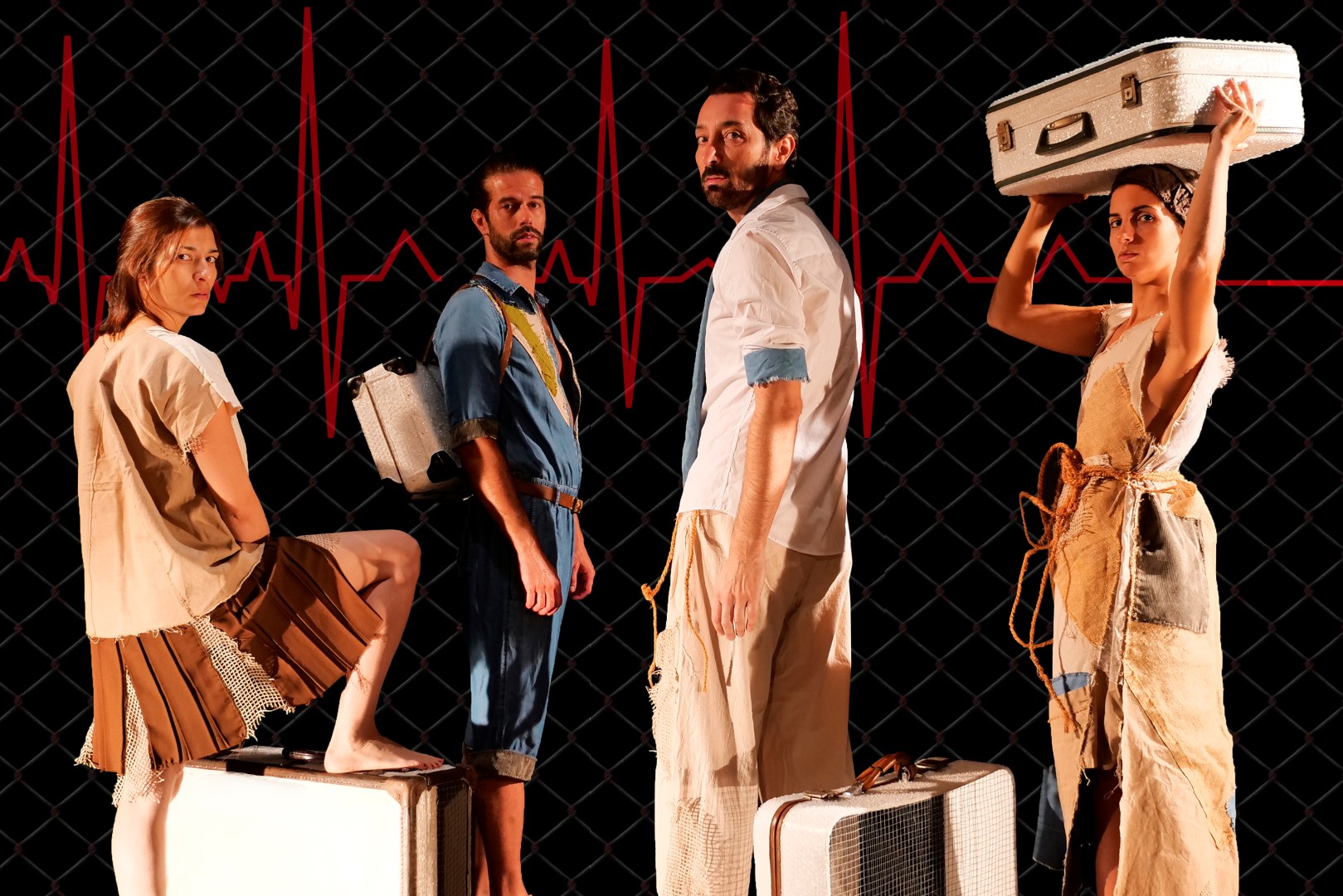 Sul Informação - Peça “Silêncio e Tanta Gente” dá voz às vítimas de tráfico humano no Teatro Lethes em Faro