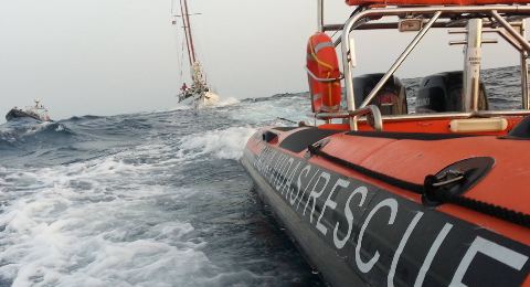 Sul Informação - Marinha salvou tripulante de Iate que estava a meter água ao largo do Algarve