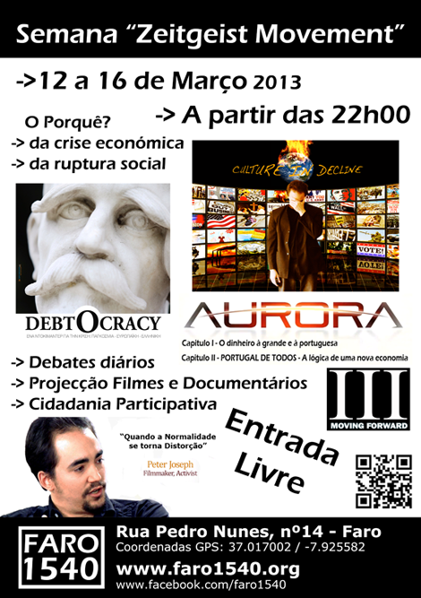 Sul Informação - Semana Zeitgeist começa hoje à noite na Faro 1540