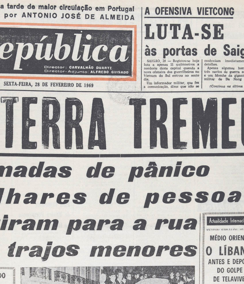 Sul Informação - Lagos evoca Sismo de 28 de Fevereiro de 1969 para aumentar «consciência coletiva»