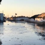 Sul Informação - Subida da maré provocou estragos na Praia de Faro