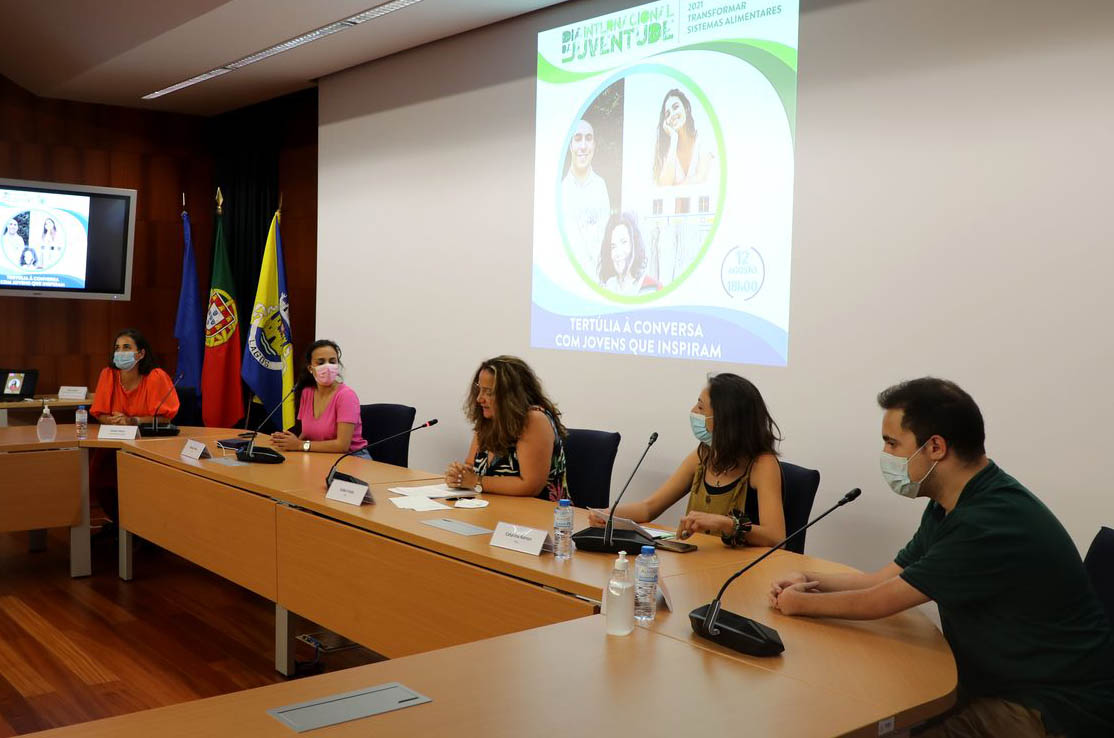 Sul Informação - Lagos esteve “À conversa com jovens que inspiram”