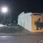 Sul Informação - Olhão: Vento forte provoca danos no Pavilhão Municipal e danifica viaturas (com fotos)