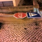 Sul Informação - Olhão: Vento forte provoca danos no Pavilhão Municipal e danifica viaturas (com fotos)