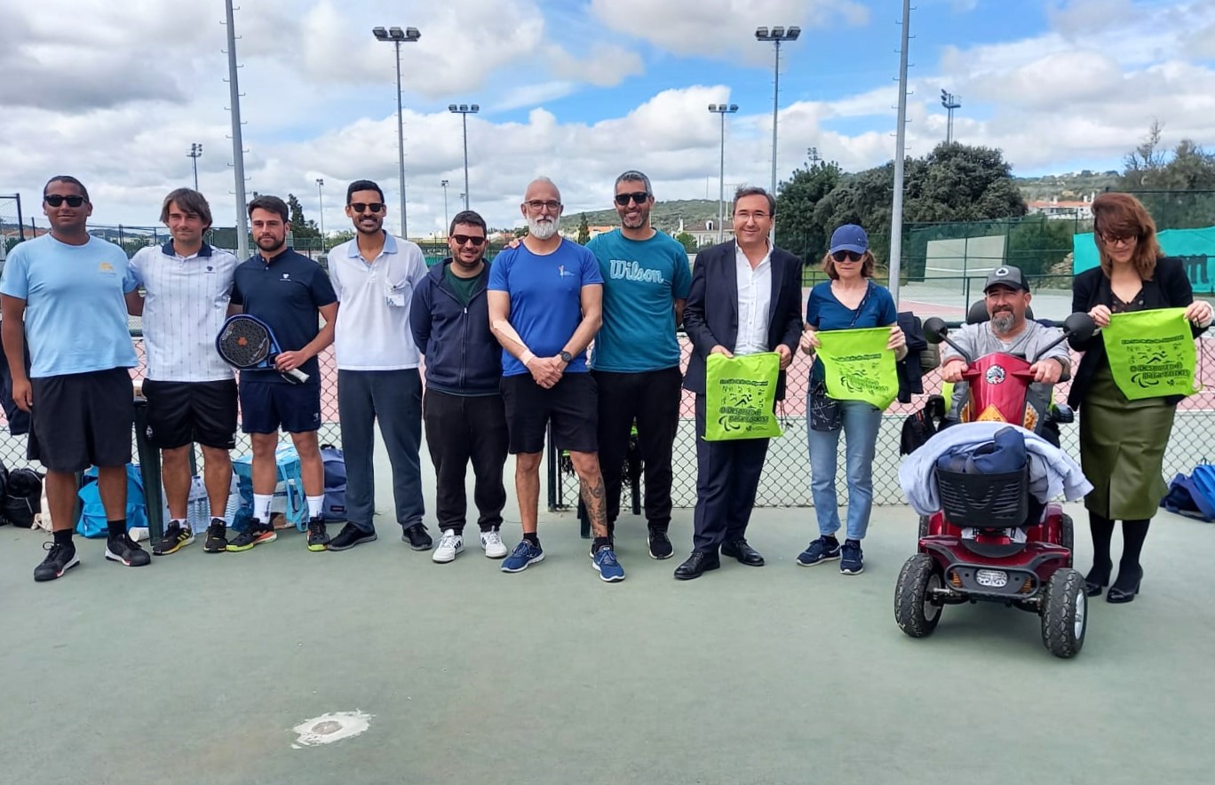 Sul Informação - Grupo de Desporto Adaptado do CMR Sul promoveu encontro de padel