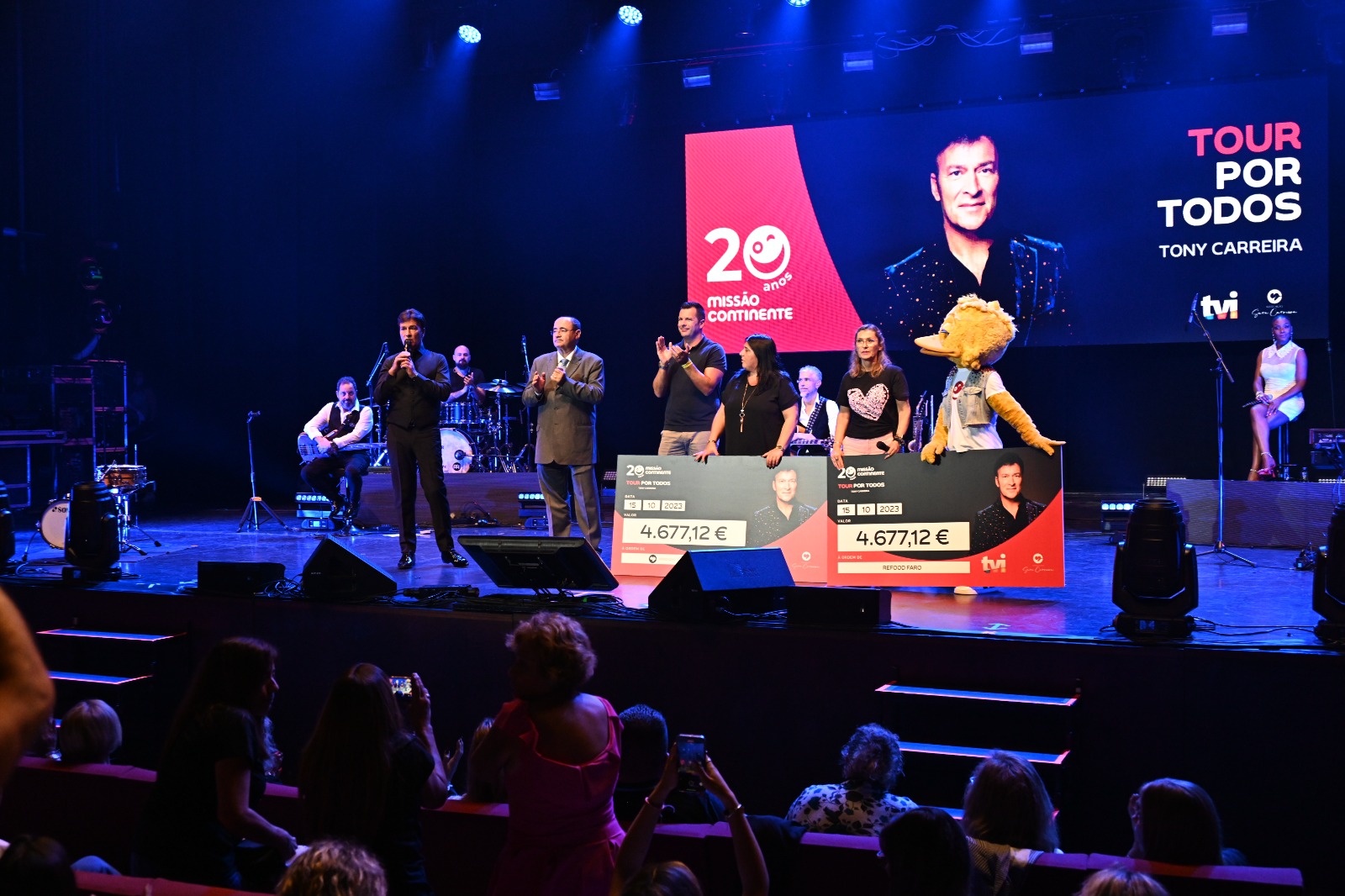 Sul Informação - Concerto solidário de Tony Carreira em Faro angariou cerca de 9300 euros