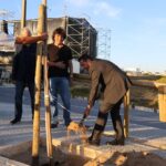Sul Informação - Trovante plantaram oito árvores ao longo da “sua” rua em Sagres…e à noite houve música