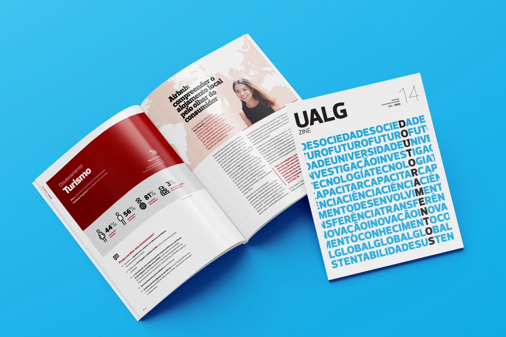 Sul Informação - Nova edição da revista “UALGzine” é dedicada aos doutoramentos