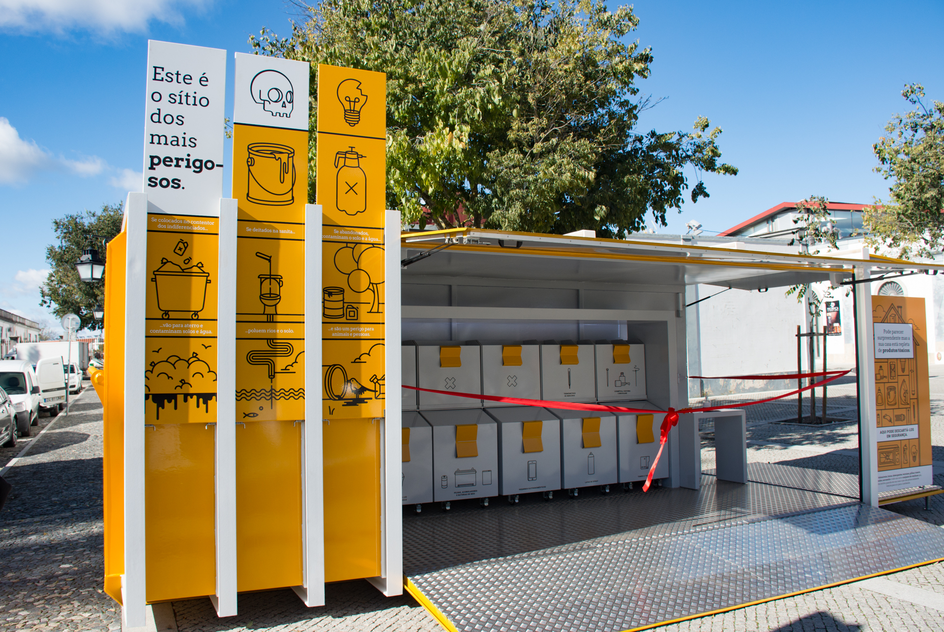Sul Informação - Unidade Especial de Recolha de Resíduos Perigosos instalada em Borba durante uma semana