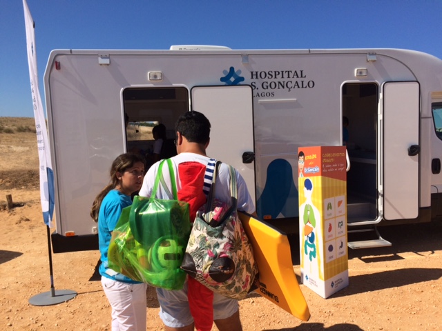 Sul Informação - Hospital S. Gonçalo de Lagos está nas praias com rastreios gratuitos e atividades para crianças