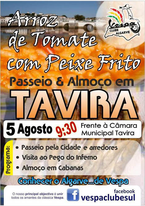 Sul Informação - Vespa Clube Algarve promove passeio em Tavira