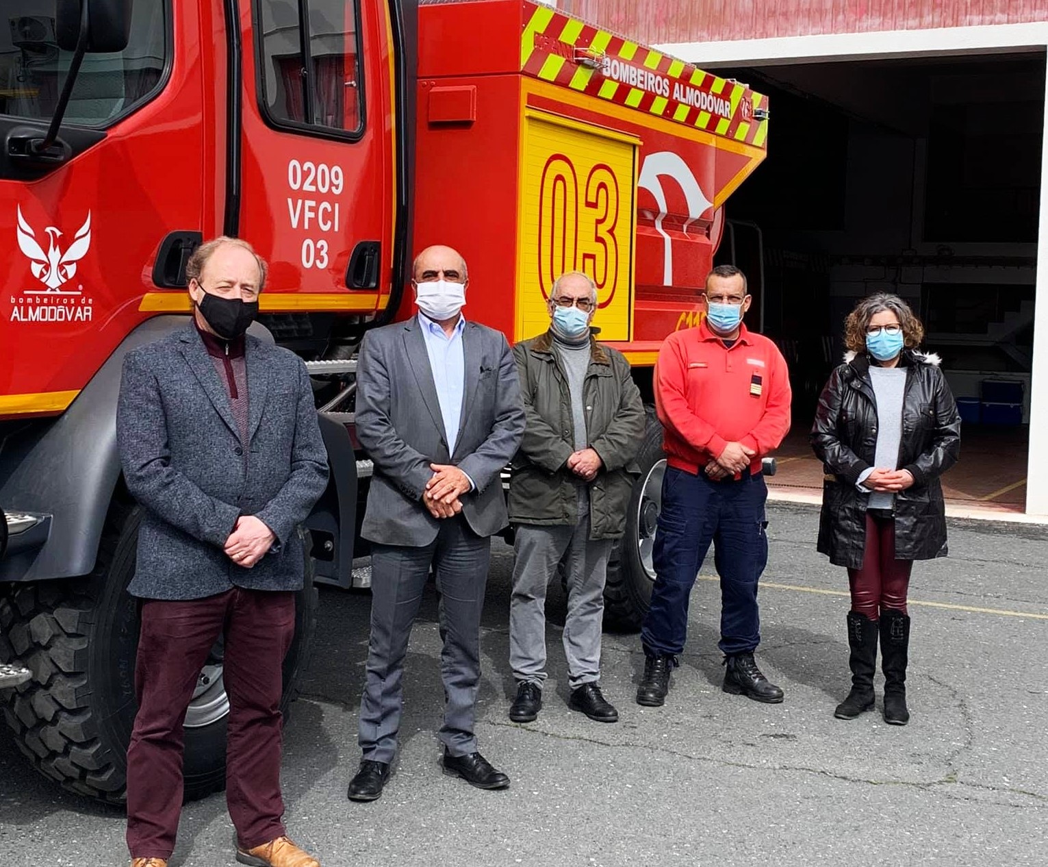 Sul Informação - Câmara de Almodôvar investe 120 mil euros em viatura de combate a incêndios