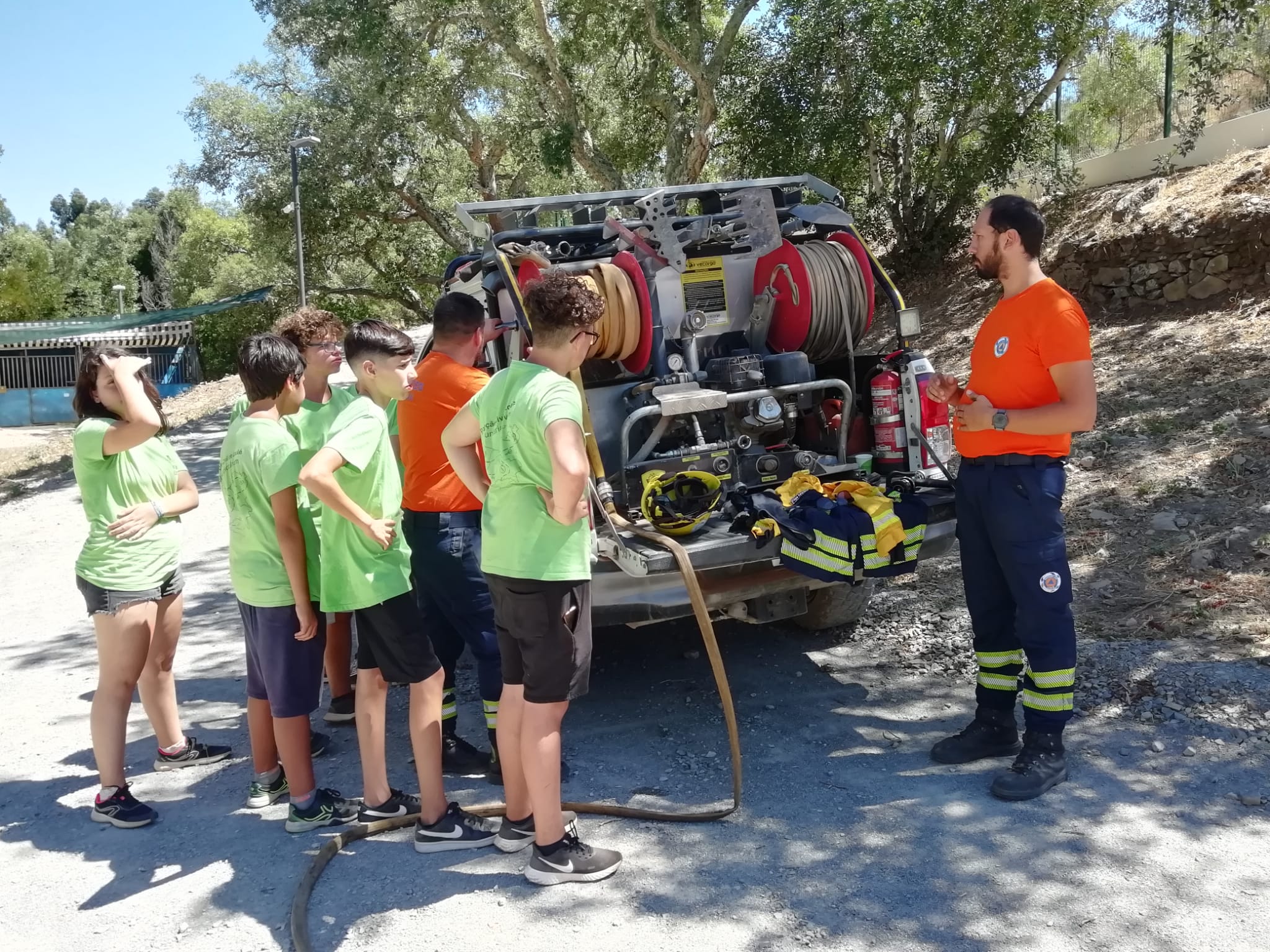 Sul Informação - 64 jovens voluntários de Loulé participaram na vigilância florestal este Verão