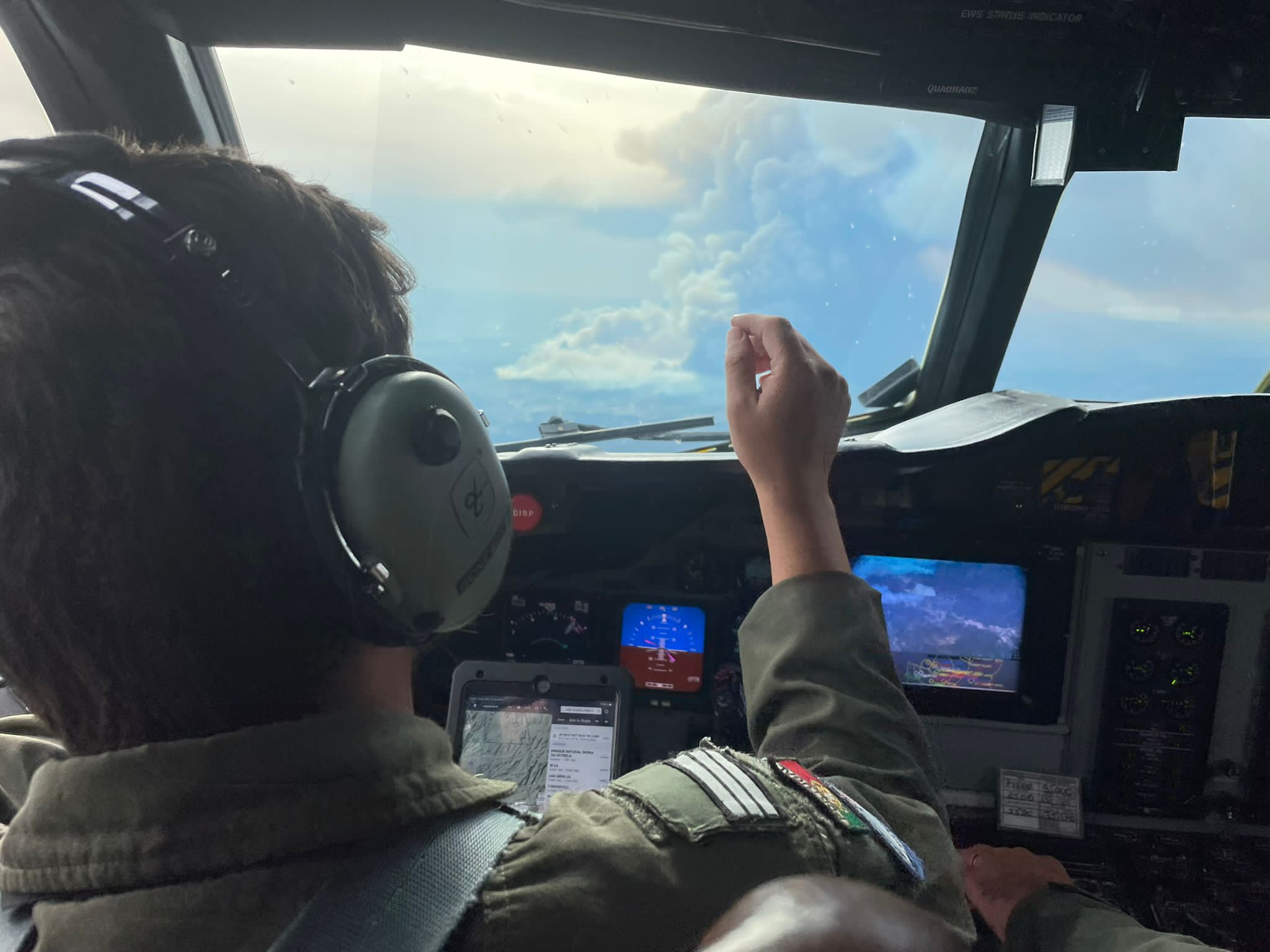 Sul Informação - Aeronave da Força Aérea faz vigilância de incêndios rurais a partir de Beja [com fotos]