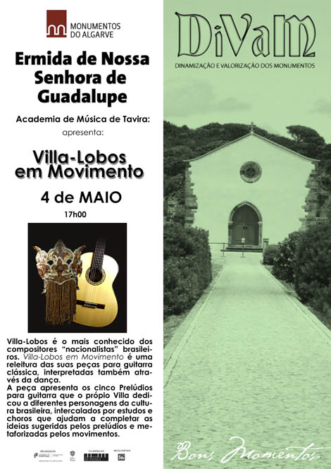 Sul Informação - Villa-Lobos volta a estar em movimento na Ermida de Guadalupe