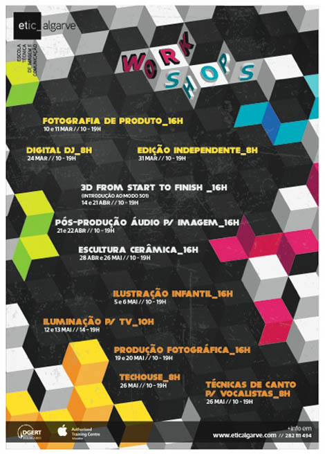 Sul Informação - etic_algarve lança oferta de workshops com especial incidência no áudio