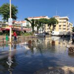 Sul Informação - Chuva forte provoca inundações em Vila Real de Santo António, Monte Gordo e Alagoa