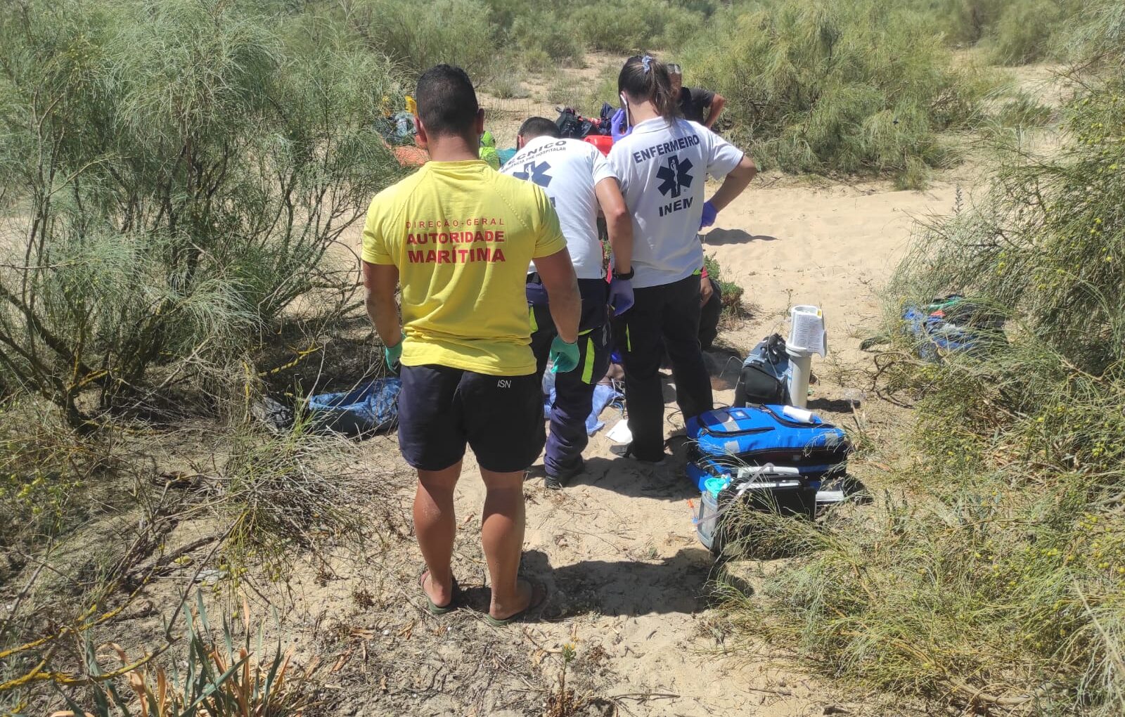 Sul Informação - Corpo de homem encontrado na praia de Altura