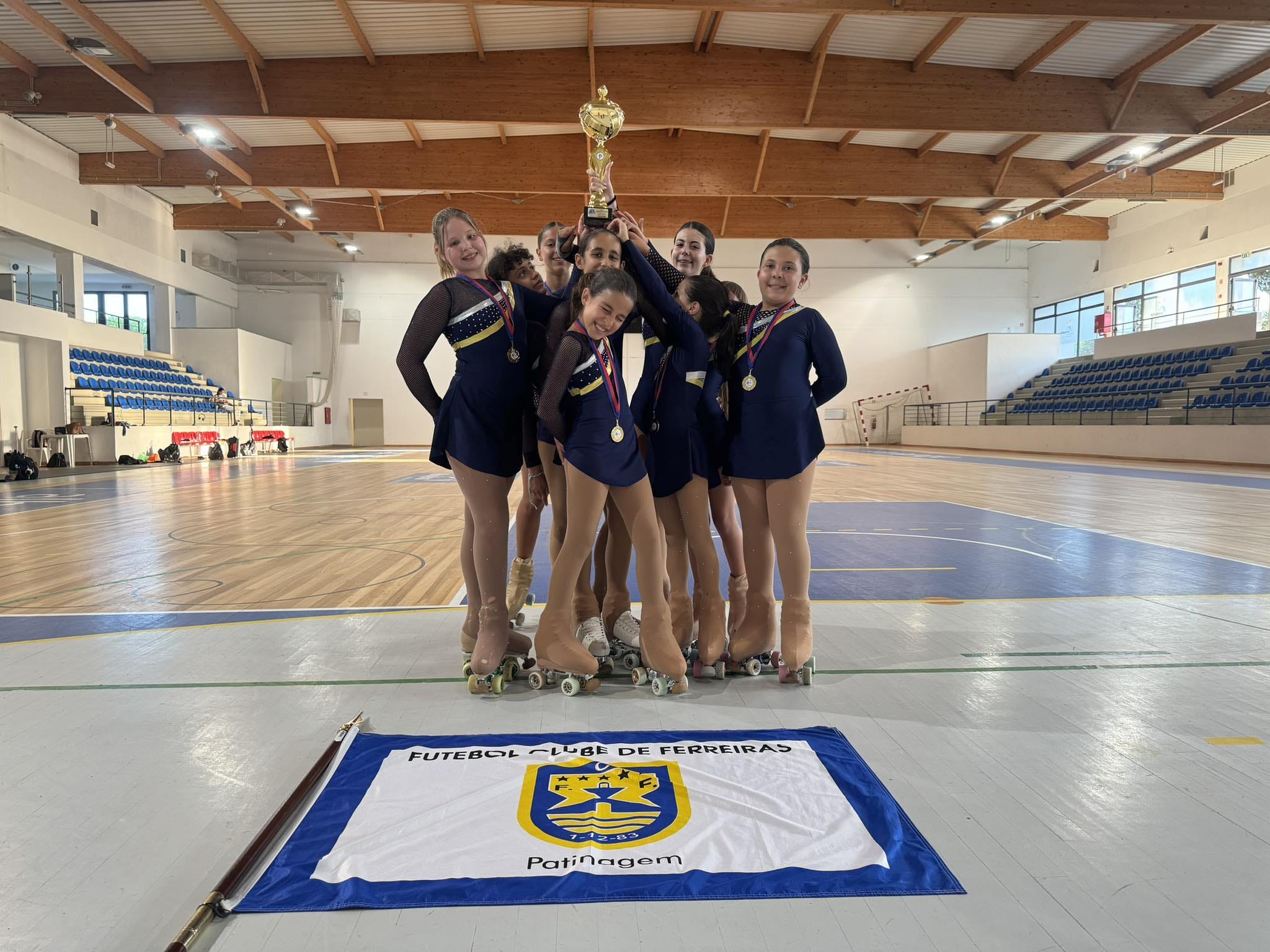 Sul Informação - Atletas do FC Ferreiras sagram-se vencedores da Taça Alentejo Algarve de Patinagem Artística
