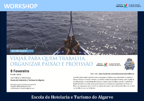 Sul Informação - Paixão de viajar é tema de workshops em Faro