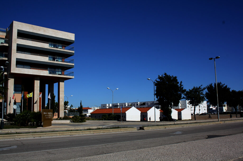 Zona destinada a novas unidades alojamento Olhão
