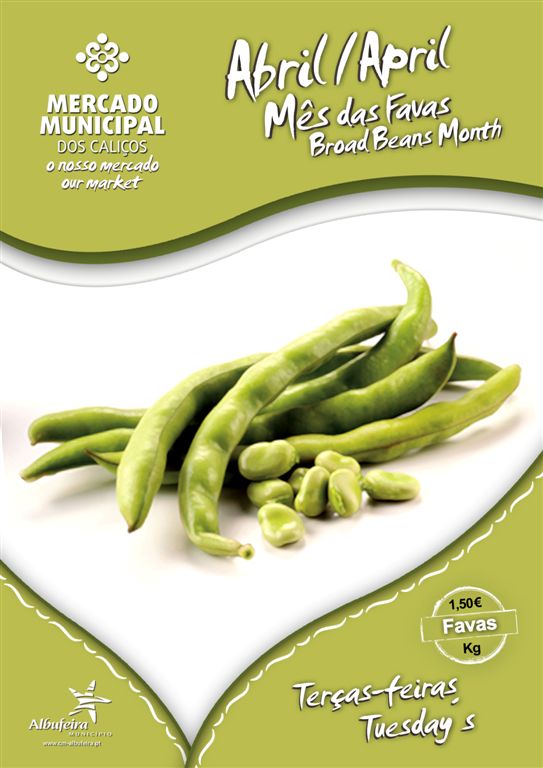 Sul Informação - Abril é o mês das favas no Mercado Municipal dos Caliços em Albufeira