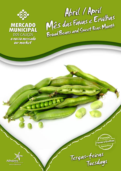 Sul Informação - Abril é mês das favas e ervilhas no Mercado dos Caliços de Albufeira