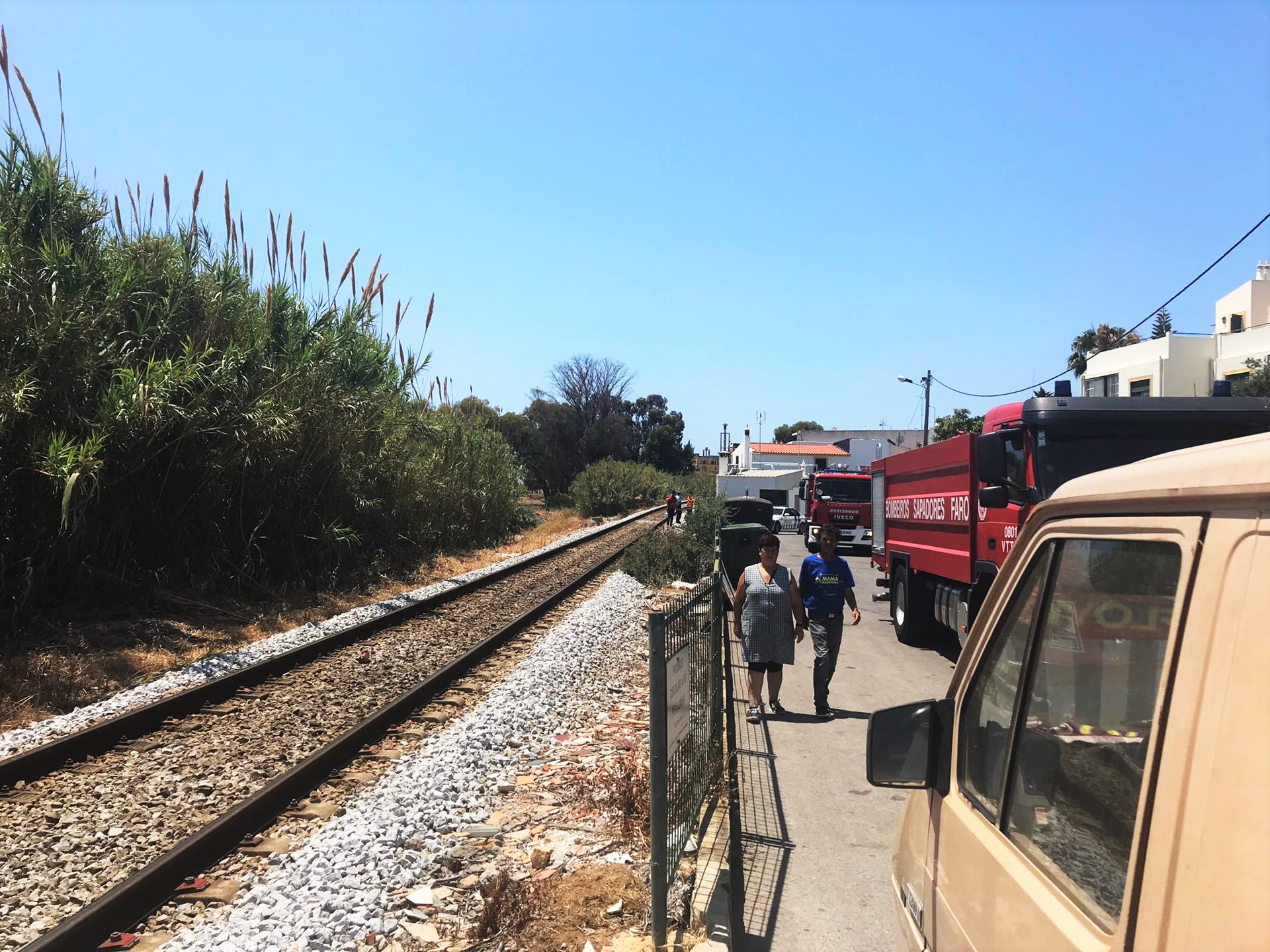 Sul Informação - Idoso morre atropelado por comboio em Faro