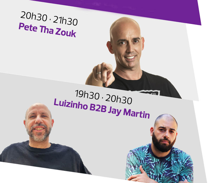 Sul Informação - Pete Tha Zouk, Luizinho e Jay Martin atuam na segunda sessão do Albufeira Summer Live
