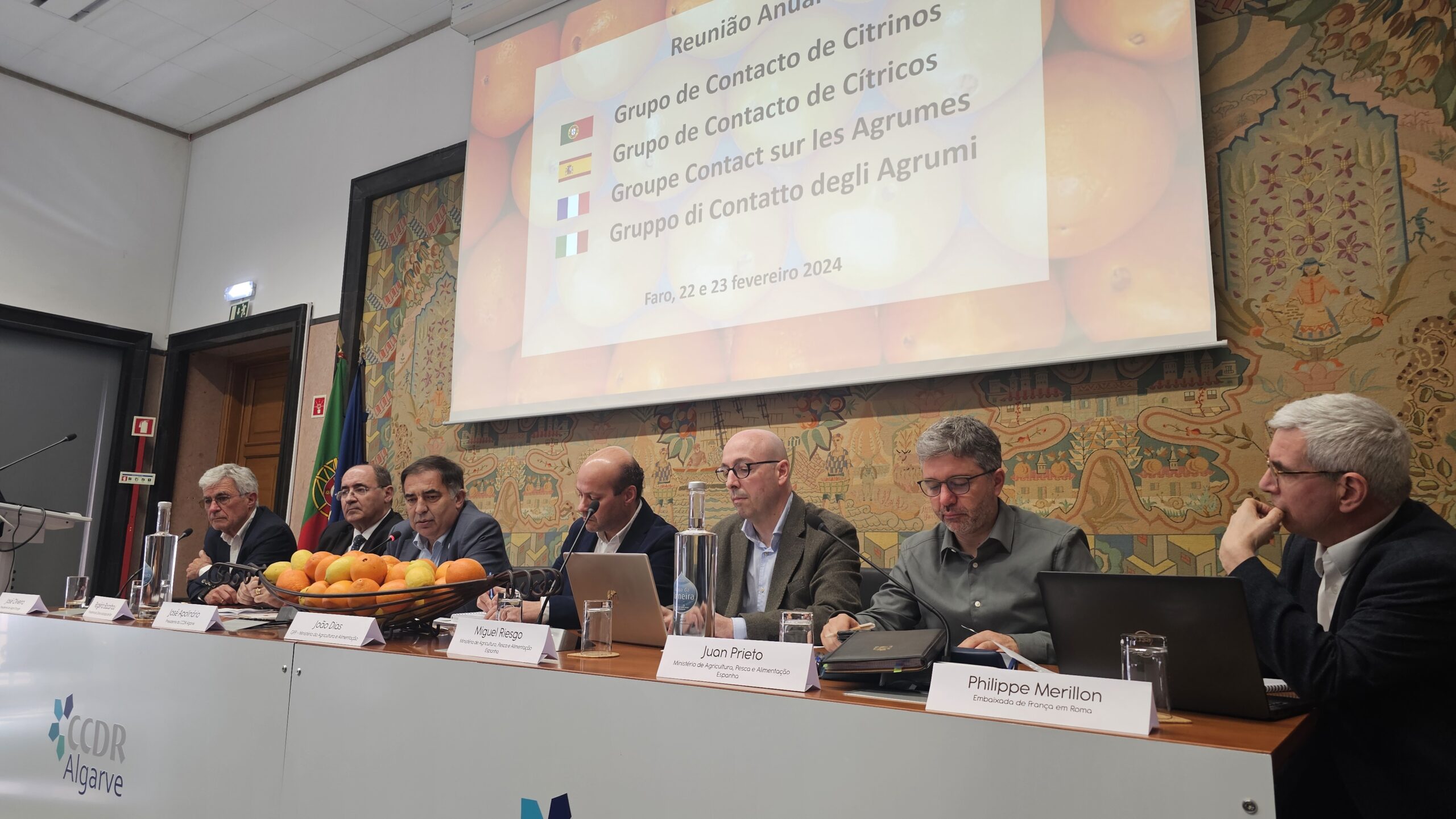 Sul Informação - AlgarOrange acolhe reunião do grupo de contacto dos citrinos em Faro