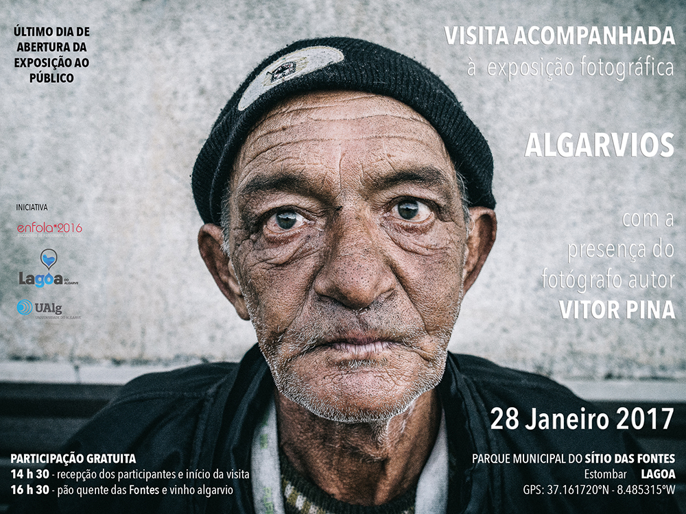 Sul Informação - Exposição «Algarvios» terá visita acompanhada pelo autor no seu último dia
