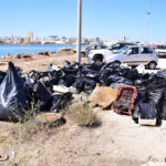 Sul Informação - Voluntários apanham meia tonelada de lixo marinho em duas horas no estuário do Arade
