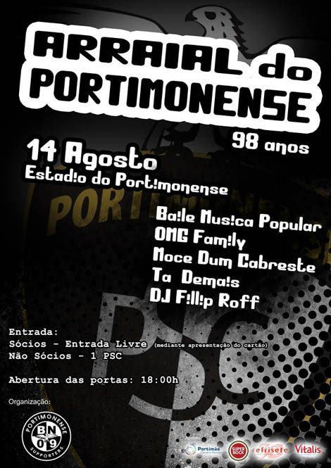 Sul Informação - Bianconero promove Arraial do Portimonense