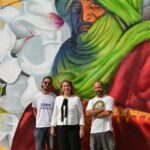 Sul Informação - D. Sancho e Al-Mutamid são protagonistas de obra de arte urbana em Silves